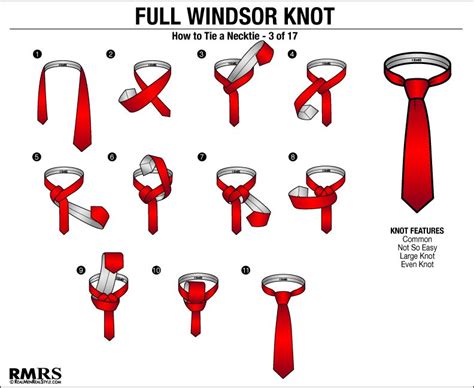 Voller Windsor-Knoten - Wie man doppelte Windsor-Knoten richtig bindet ...