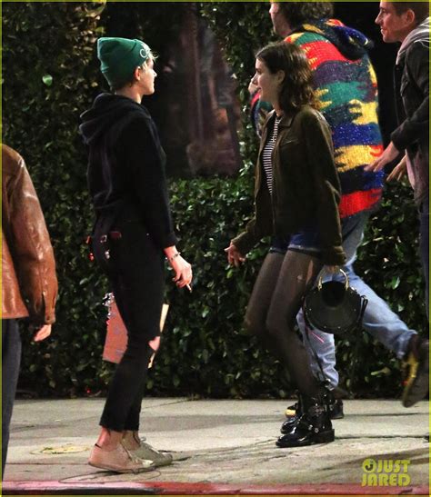 Kristen Stewart & Emma Roberts Do a Little Dance on the Street After ...