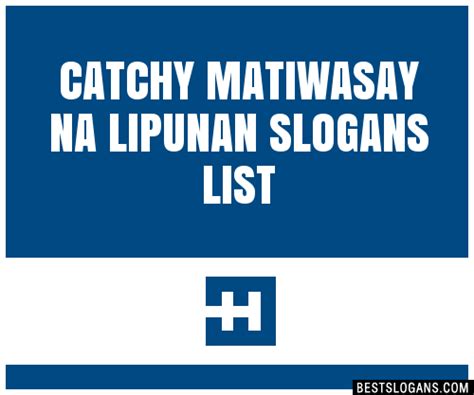 100+ Catchy Matiwasay Na Lipunan Slogans 2024 + Generator - Phrases ...