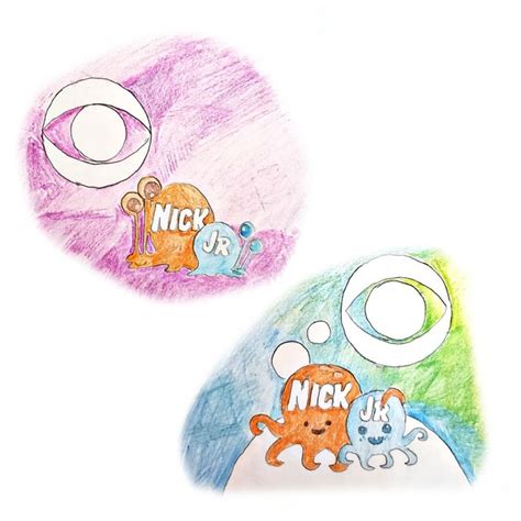 Nick jr on CBS Logo drawings | Drawings, Nick jr, Original artwork