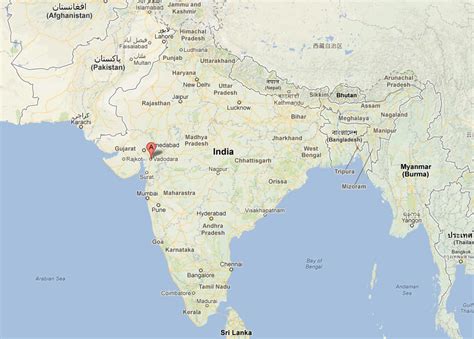 Baroda Map - India