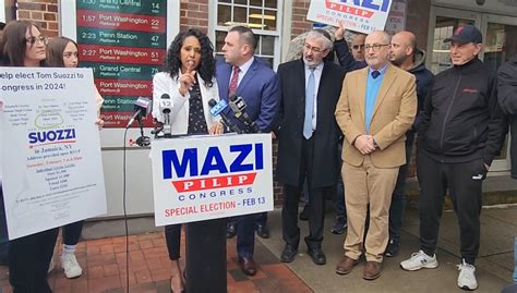 Tom Suozzi and Mazi Melesa Pilip clash over gun safety | Herald ...