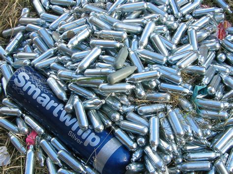 Laughing gas cannisters at music festivals - litter, waste and ...