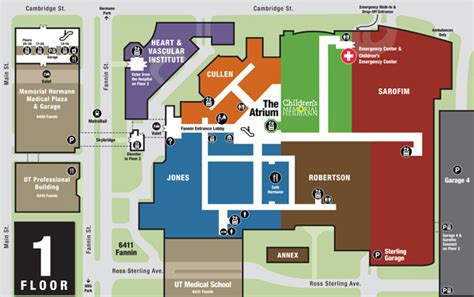 Map Of Tacoma General Hospital