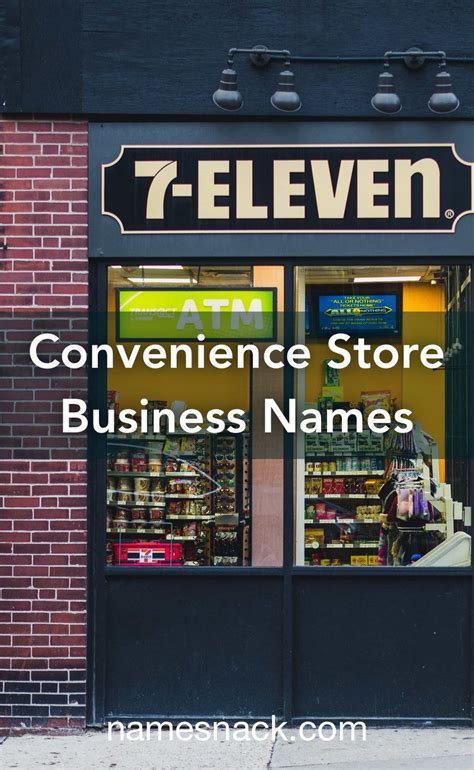 Convenience store business names – Artofit