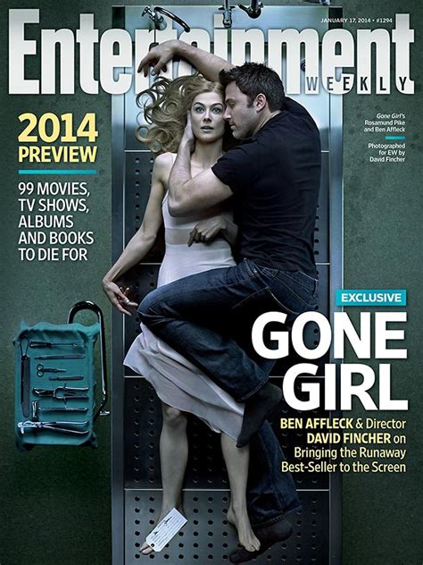 Ben Affleck and Rosamund Pike of Gone Girl - Entertainment Weekly Cover ...