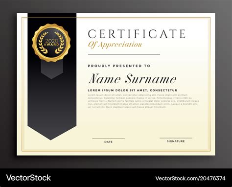 Award Certificate Design Template - Tisnyi.com