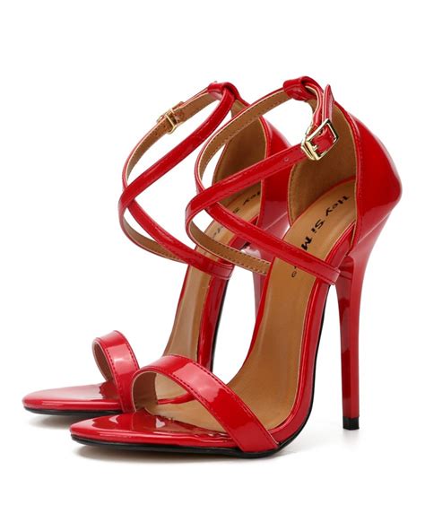 Stylish strappy high-heeled sandals - Super X Studio