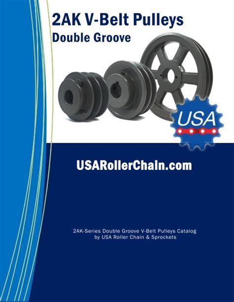 2AK-Series Double Groove V-Belt Pulleys Catalog