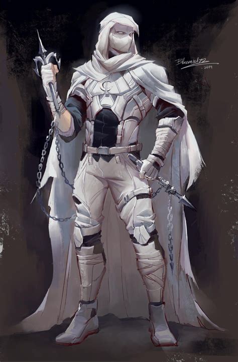 Reddit - MoonKnight - Moon Knight suit concept art by Bluemist72 ...