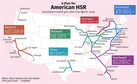 American HSR fantasy maps always make me immensely sad. : r/Urbanism