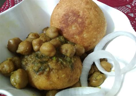 Khasta kachori chole chaat Recipe by Anita Uttam Patel - Cookpad India