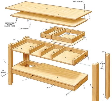 sd: Instant Get Garage workbench plans 2x4