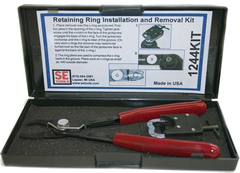 Retaining Ring Installation and Removal Kit From: SE Tools | Fleet ...