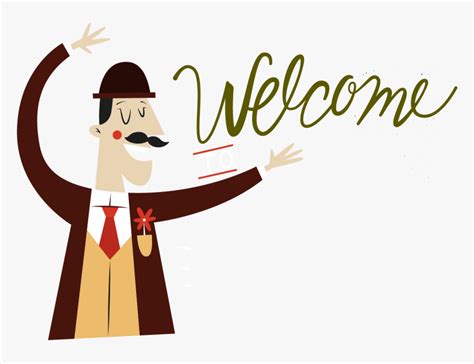 Cartoon Welcome Gestures Png Download - Welcome Cartoon Png ...