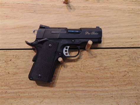 Compact Handguns With Manual Safety