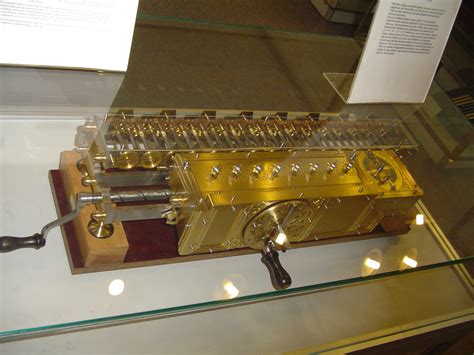 Leibniz Invents the Stepped Drum Gear Calculator : History of Information