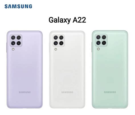 Samsung Galaxy A22 4G Goes Official With Triple Cameras