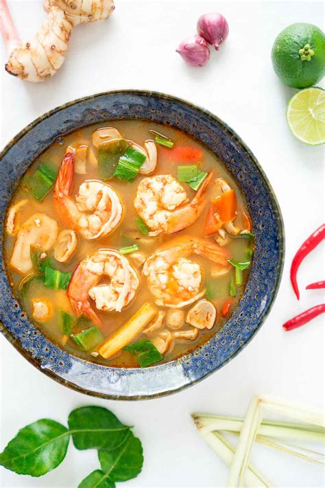 Tom Yum Goong Recipe | Thai Lemongrass Soup | Cooking with Nart