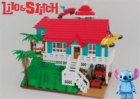 Lilo and Stitch Beach House LEGO Idea | Chip and Company