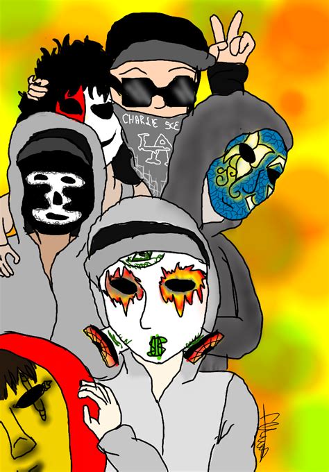 Hollywood Undead | masks by Flluorescencyjna on DeviantArt