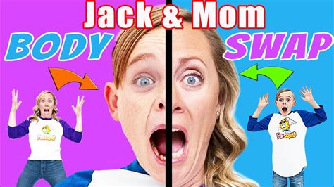 Body Swap! Jack and Mom Accidentally Swap Bodies! Fun Squad Funny ...