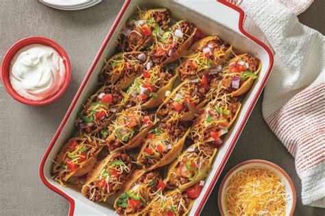 Taco Stuffed Shells - Kraft Natural Cheese