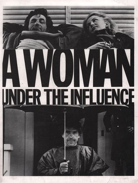 A Woman Under the Influence Original 1974 U.S. Press Kit - Posteritati ...