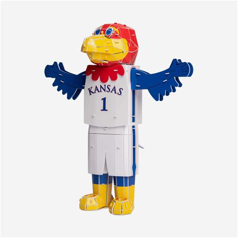 Big Jay Kansas Jayhawks PZLZ Mascot FOCO - FOCO.com Team Mascots ...