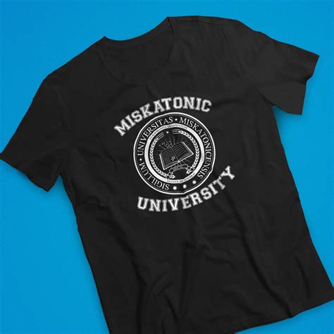 Miskatonic University T-shirt - Etsy UK in 2023 | Shirts, T shirt ...