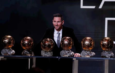 Ballon d'Or: Lionel Messi wins record-breaking sixth prize