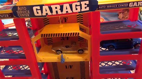 Modern Parking Garage Playset from Polyfect Toys Hot Wheels Matchbox ...