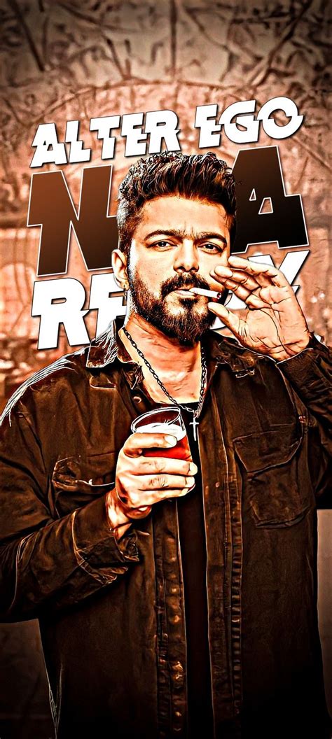 Vijay thalapathi LEO🦁 ALTER EGO NAA READY THALAPATHI WALPAPER # ...