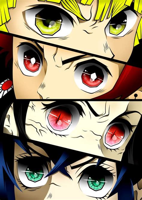 Best Anime Characters Eyes Samurai - Cool Posters For All - Digital Art ...