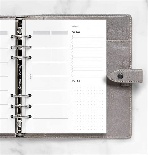 Filofax A5 Organiser Activity Planner Refill - BigaMart