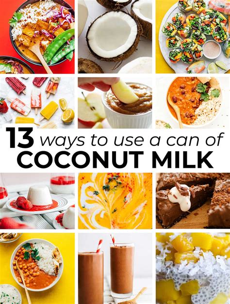 13 Drool Worthy Recipes with Coconut Milk | Live Eat Learn