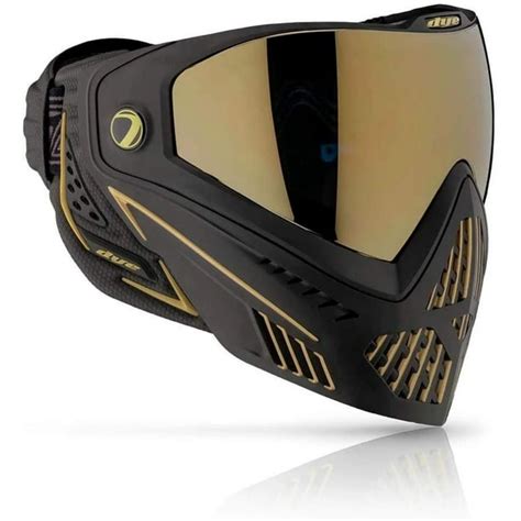 Dye i5 Paintball Goggle Mask Onyx Black Gold 2.0 - Walmart.com ...