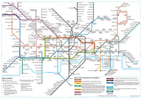 London Map And Tube Stations - Domini Hyacintha