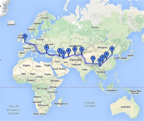 World's Longest Train Ride From UK-China To Commence Today, Will Pass ...