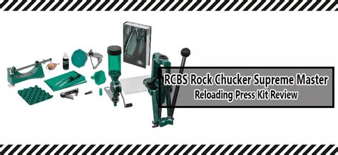 RCBS Rock Chucker Supreme Master Reloading Kit Review - Marksman HQ