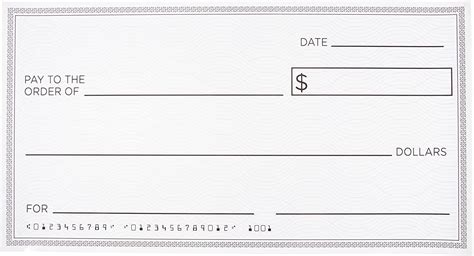 Fake Cheque Printable