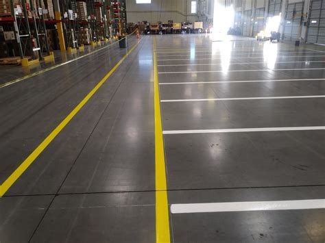 Top 5 Benefits of Epoxy Warehouse Striping