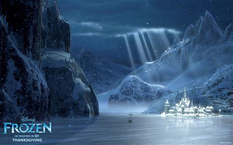 Frozen Movie Magic: HD Winter Wonderland Wallpaper