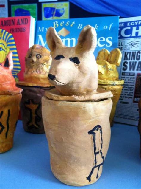 Making Egyptian Canopic Jars | Art Cabin's Blog