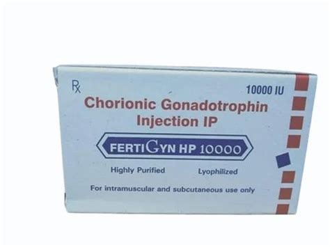 Chronic Gonadotrophin Injection IP, Packaging Size: 1 Vial, Dose: 10000 ...