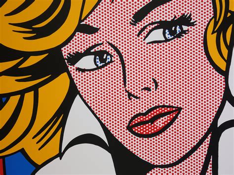 Roy LICHTENSTEIN (1923-1997) (after) - M-Maybe, Silkscreen ...