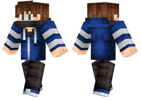 Cool Blue Guy | Minecraft Skins