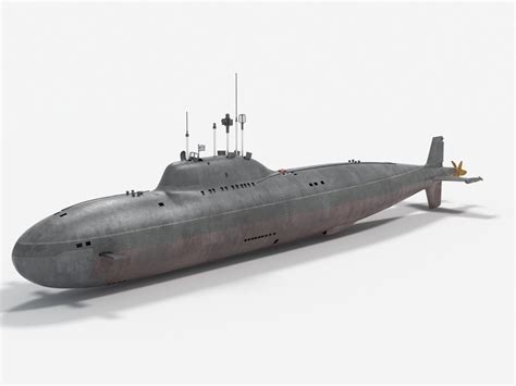 3D model Alfa class submarine - TurboSquid 1895443