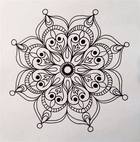 Pin by Chelsea Ermer on ART | Radial design, Mandala design, Radial ...