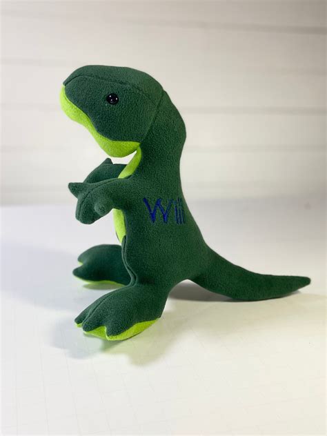 Green T Rex Plush Toy - Etsy